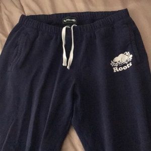 Dark Purple Roots Track Pants